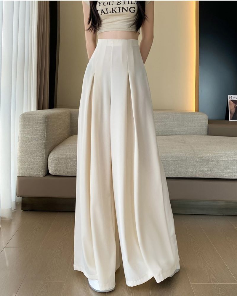 ボトムス ガウチョパンツ ロング マキシ丈 ワイド ガウチョ シフォン シンプル カジュアル 大人 おしゃれ かっこいい ラフ ボーイッシュ クール 春 夏 秋 レディース デート お出かけ 休日