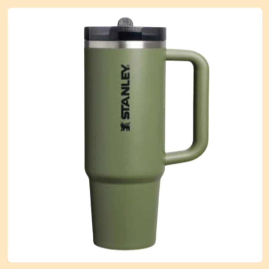 [正規品] クエンツァ プロツアー フリップ ストロー タンブラー 887ml (ドライドパイン)