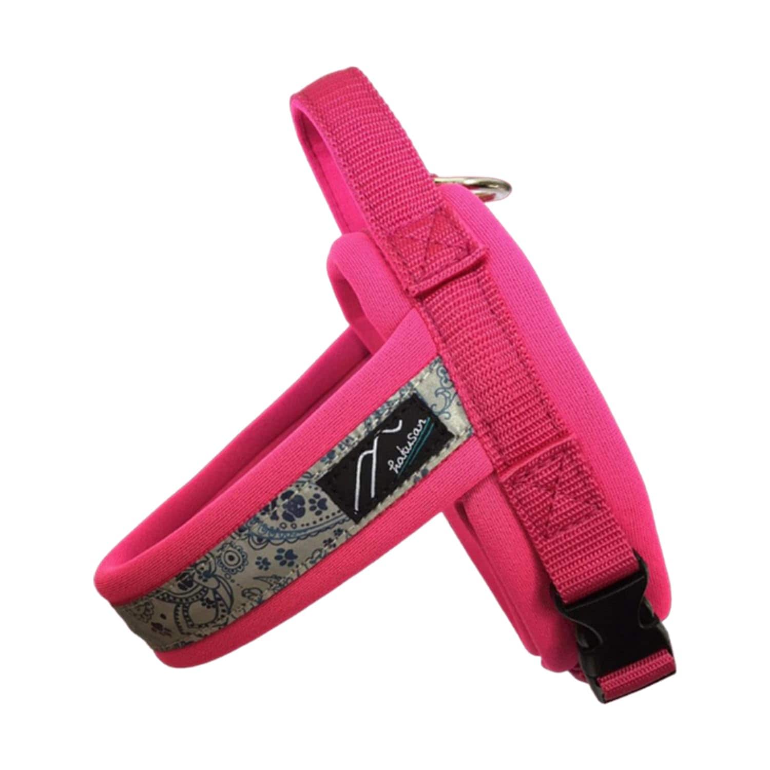 [ハクサン] オリジナルハーネス【ジャストフィットドラゴンハーネス (サイズ1, ピンク×ピンク)