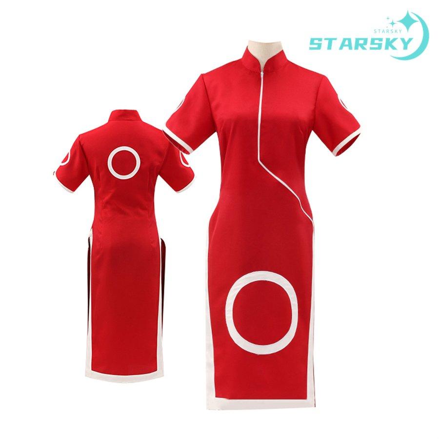 NARUTO ナルト春野サクラ　チャイナドレス 風　コスプレ衣装　コスチューム　服 　ハロウィン イベント