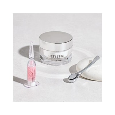 【LETI7714公式】トリプルリフトアップクリーム 50gレチオイド原料5,000.8ppm配合独自成分「皮膚乳酸菌7714」ピンクカプセル10,000個配合ハリ・弾力・エイジングケア