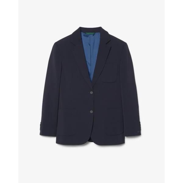 (女性) 26SS リラックスフィット アイコニック フルイド ピケ ブレザー VF8502-56G HDE (ダークネイビー)