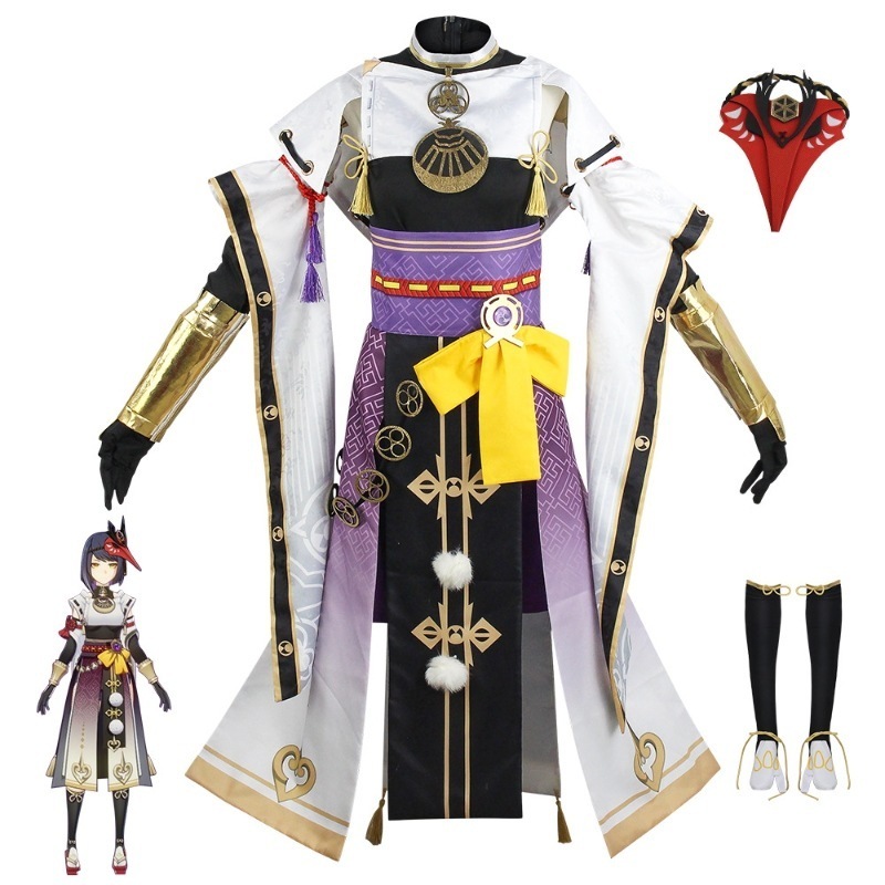 九条羅cos服原神ゲーム同服ハロウィーンコスプレゲーム学生演技服ハロウィーン化粧舞踏会コスプレ