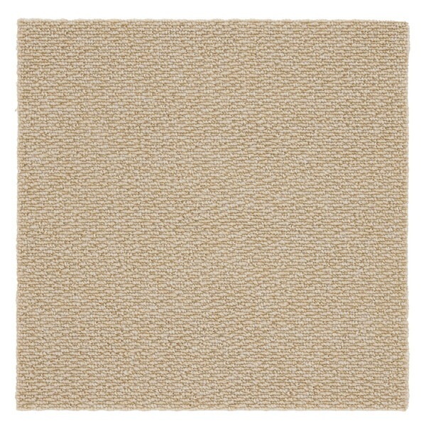 スミノエ 13286897-1 タイルカーペット フローループ 40cm×40cm アイボリー 洗える 防音 10枚入 メーカー直送