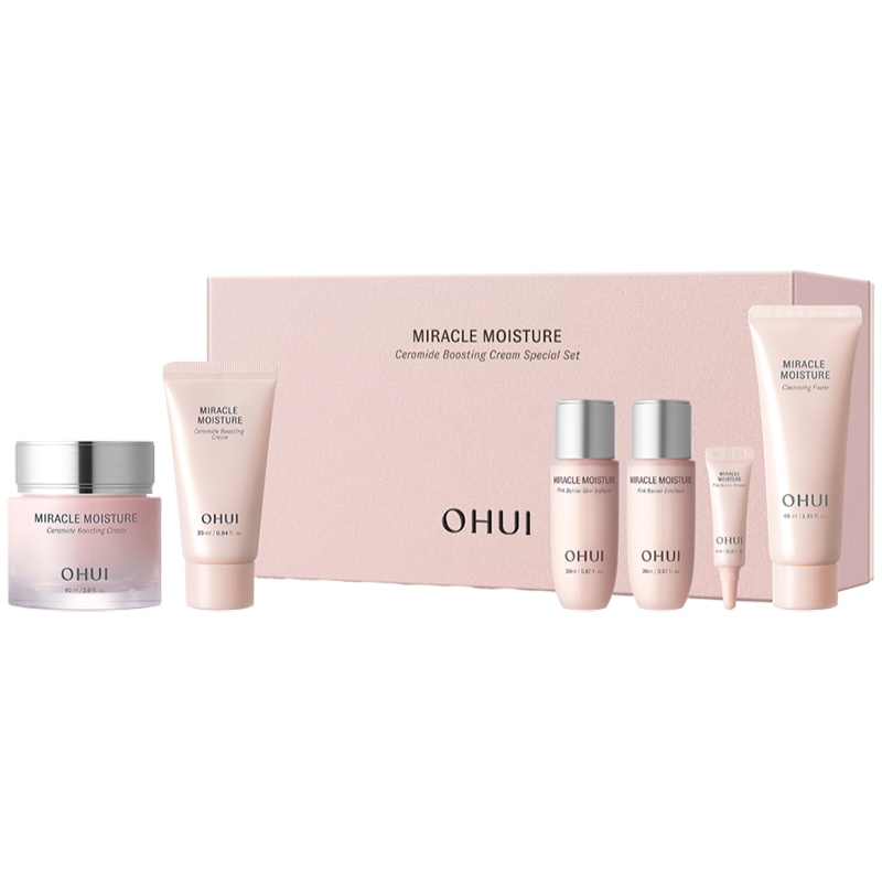 ミラクル モイスチャー セラミド ブースティング クリーム 60ml+25ml 企画セット／クリーム2種＋サンプル4点付き