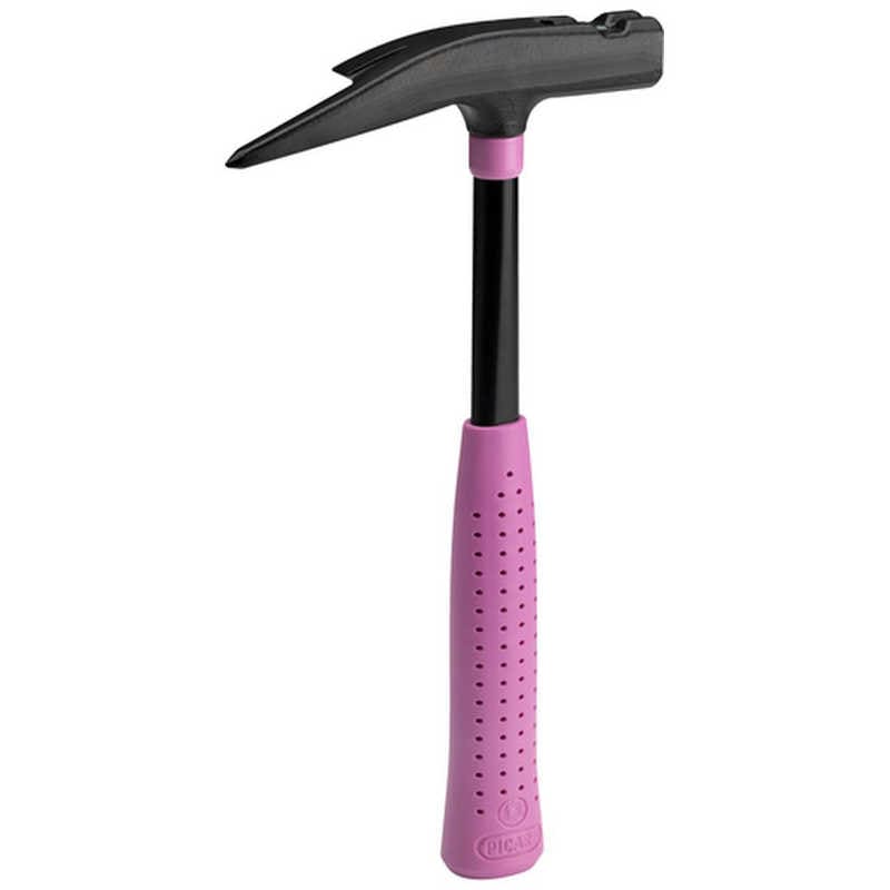 ロームヘルドハルダー　PICARD くぎ抜きハンマー Pinkハンマー 大工用ルーフィングハンマーチェッカー仕上げ　62610