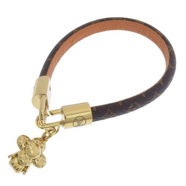 ルイヴィトン ブレスレットヴィヴィエンヌ アクセサリー レディース 17 ブラウン M4140F LOUIS VUITTON