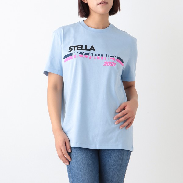 トップス Ｔシャツ ロゴ ブルー レディース 381701 SOW81 4210