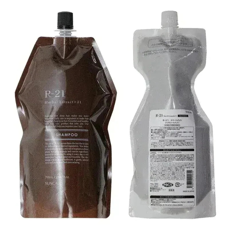 R-21 シャンプー 700ml＋トリートメント 700g 計2個 詰替用セット頭皮ケア ツヤ髪 エコ 詰替 美髪 艶髪 保湿