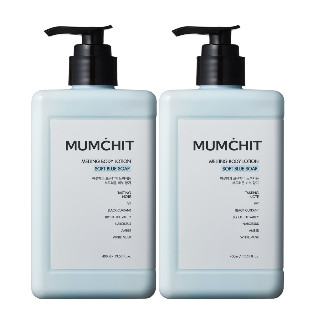 ボディローションソフトブルーソープ400ml 2個SET