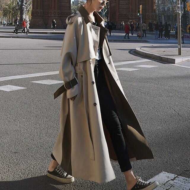 レディース コート アウター トレンチコート 美シルエット 韓国 インスタ映え 高見え オルチャン
