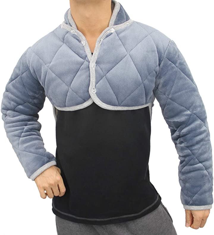 肩あて あったか 肩かけ フランネル 生地 防寒 肩当て 寝具 男女兼用 メンズ レディース( 2XL)