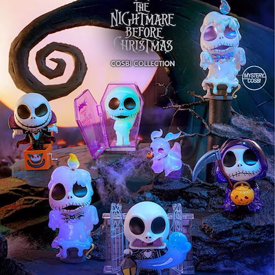 レア世界限定品500体ディズニーナイトメアコラボフィギュア ディズニー ナイトメア・ビフォア・クリスマス バレル ビッグ