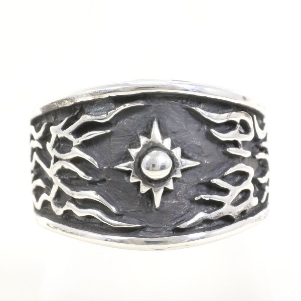 シルバー リング 指輪 17号 総重量約11.6g ジュエリー 中古