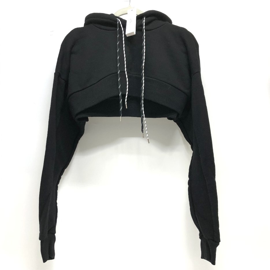 UN3D アンスリード スウェット ショートスウェット UN3D フーディ アパレル トップス 長袖 コットン ブラック