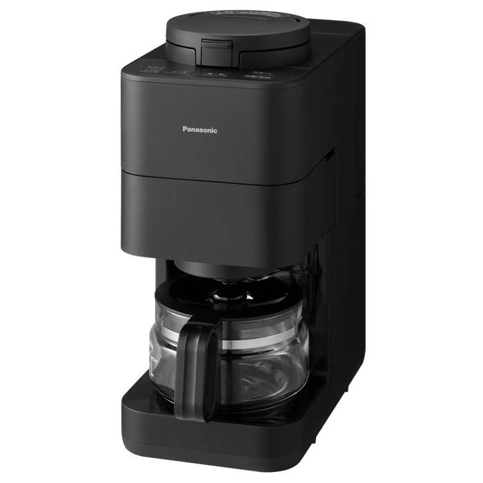 全自動コーヒーメーカー ミル付き 容量4杯 545ml NC-A58-K ブラック
