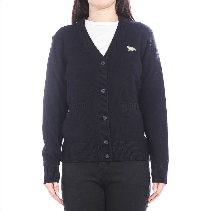 レディース ベイピーフォックス カーディガン (LW00507KT1006 NAVY) 24FW