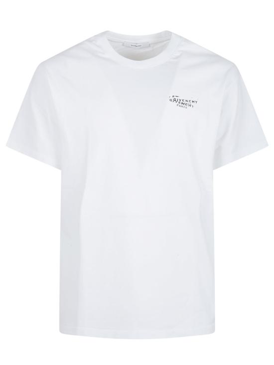 GIVENCHY Men T-Shirts BM71NK3YSA100 White