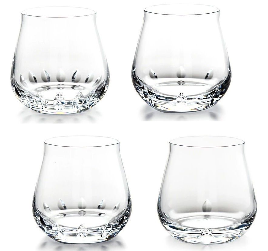 Baccarat 2814273 バカラ グラス セット シャトーバカラ ファウナクリストポリス タンブラー ハイメ・アジョン シャトウバカラ クリスタルガラス 9cm 350ml 客数x4