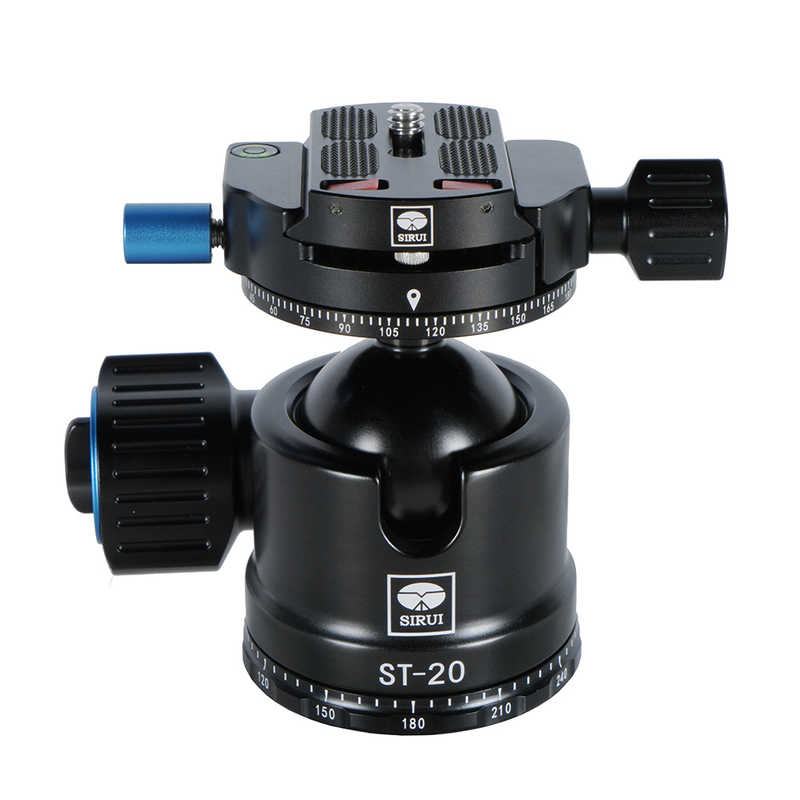 SIRUI　STシリーズ 低重心ボール雲台 M ［自由雲台(ボール雲台)］ ブラック　ST-20-JP