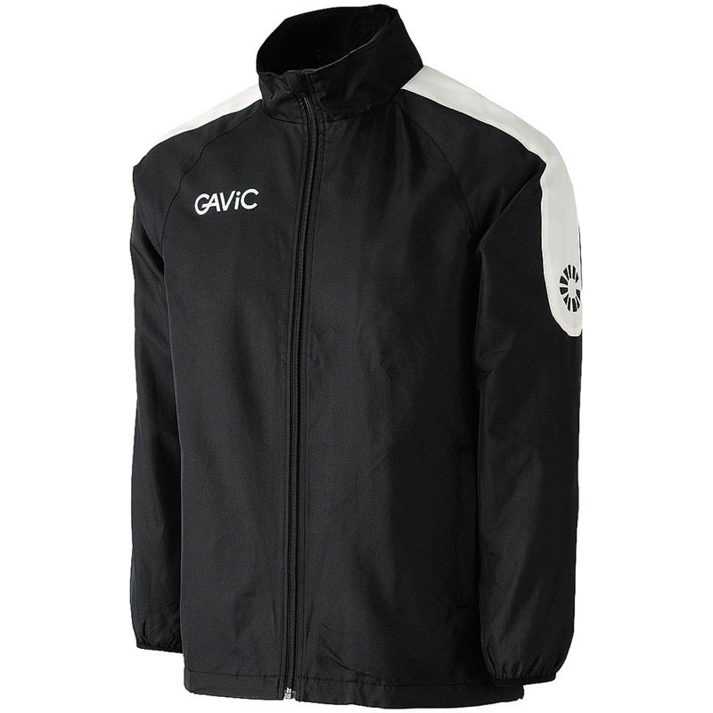 GAViC(ガビック) AKピステトップ(フルZIP)裏メッシュ付 サッカー ピステシャツ (ga1121-blkwht) 5,125円