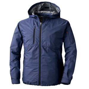鳳皇 V8305 フードジャケット スラブネイビー 服のみ サイズ6L