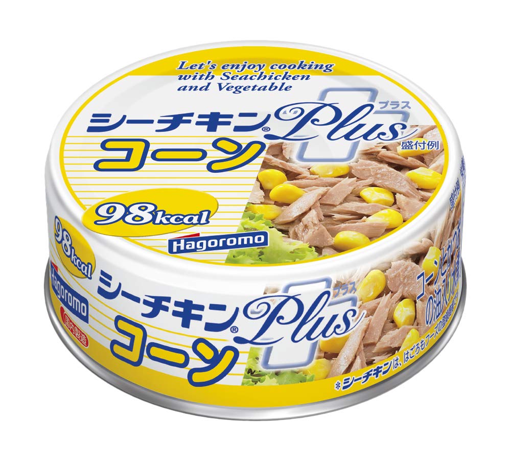 シーチキンPLUS コーン 80g (0742) ×24個