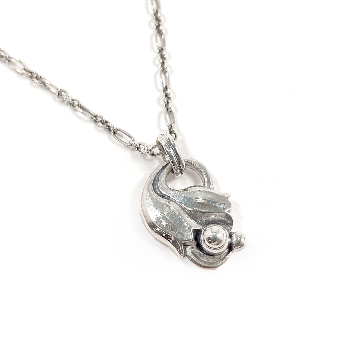 Georg Jensen ヘリテージ コレクション イヤーペンダント 1999 ネックレス シルバー シルバー925 ユニセックス