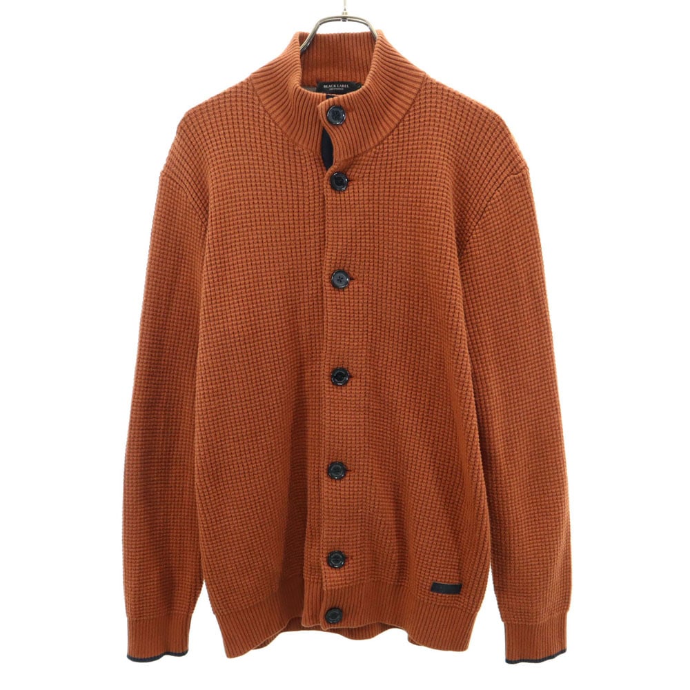 三陽商会 ウールブレンド 長袖 ニットカーディガン L ブラウン系 メンズ