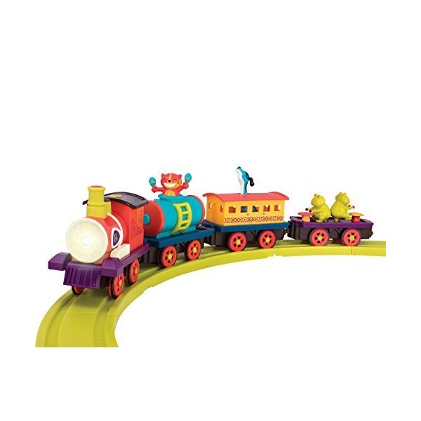 B. Toys BX1617Z The Critter Express B.Toys Music Train 並行輸入品