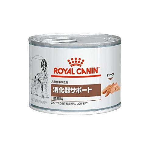 療法食 消化器サポート 低脂肪 ウェット缶 犬用 200g×12個
