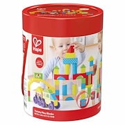 ベビー向けおもちゃ|【人気商品】ハペ 遊び方いっぱいカラフルつみき E8866 カワダ