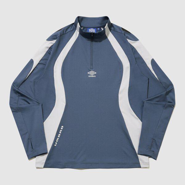 PTRフットボールトレーニングハーフジップアップBERING SEA UR121SFS39 BRS0