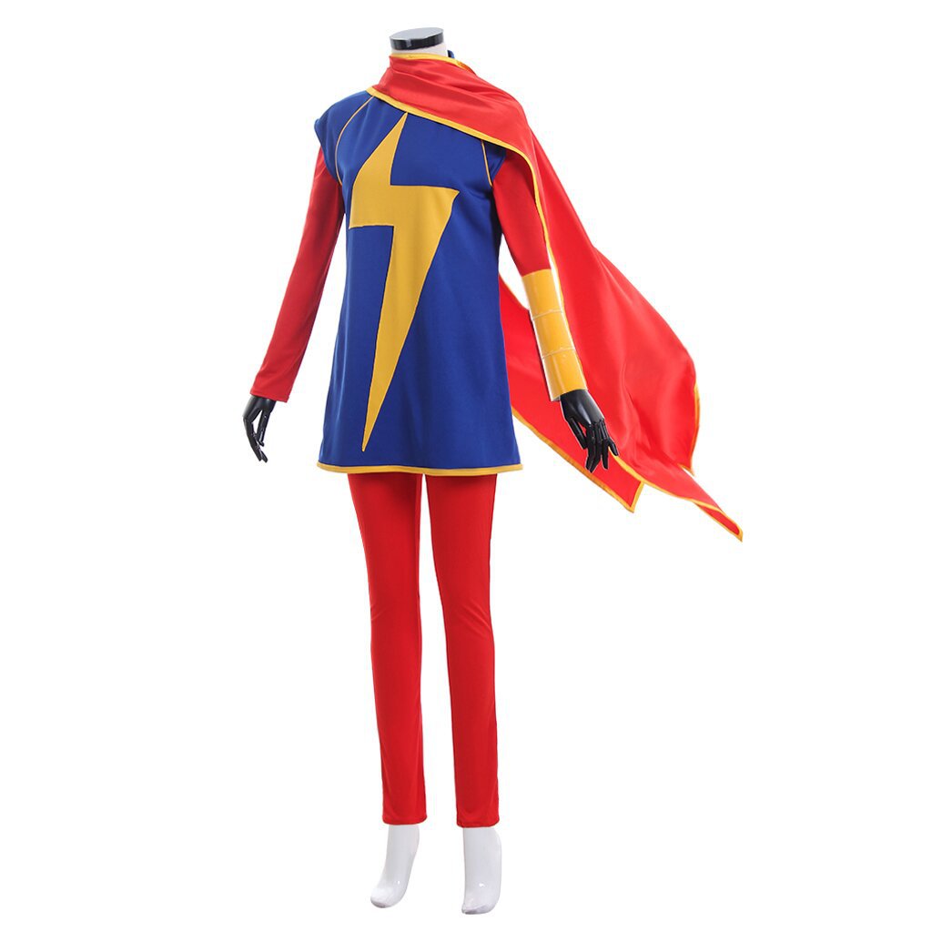 ハロウィン ミズ・マーベル カマラ・カーン コスプレ ドラマシリーズ コスチューム 女性