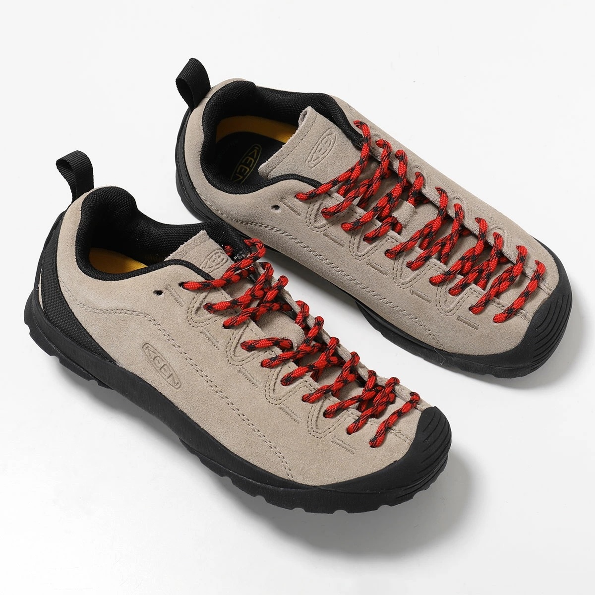 KEEN キーン スニーカー JASPER ジャスパー レディース スエード ローカット 10ホールレースアップ シューズ 靴 1004347/SILVER-MINK