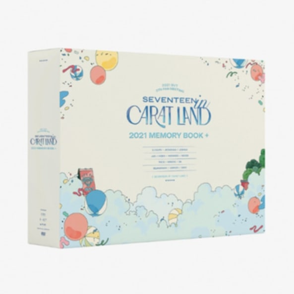SEVENTEEN IN CARAT LAND 2021 MEMORY BOOK + DVD 韓国版