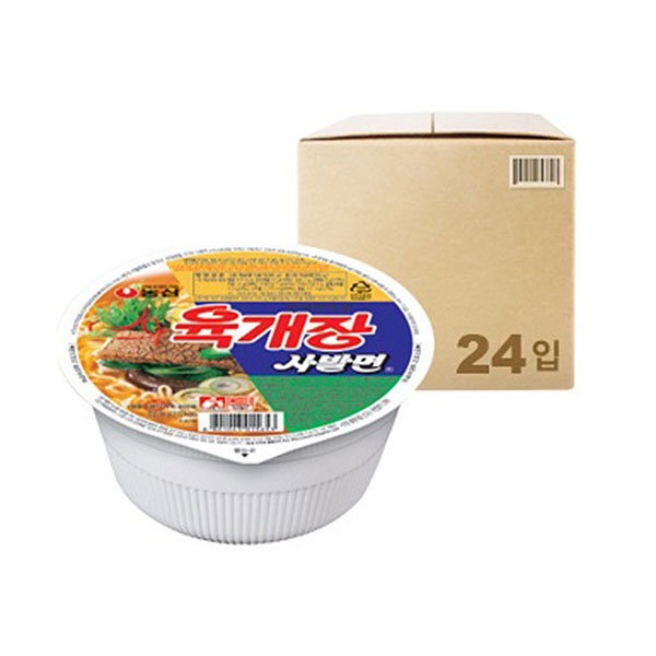 グローバルフード ビッグ割引 農心ユッケジャン 【内祝い】 86gx24個 鉢麺