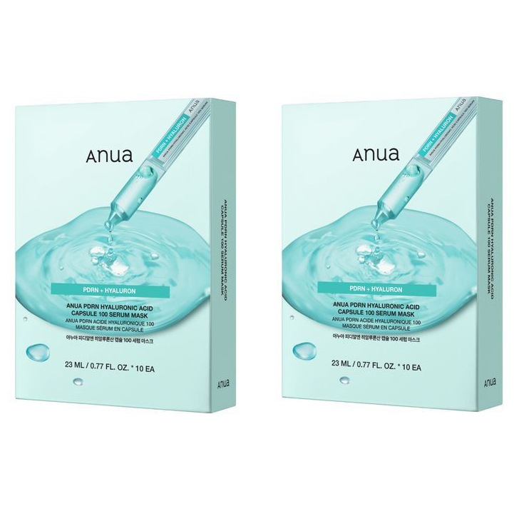 PDRNヒアルロン酸カプセル100セラムマスクパック 10枚+10枚