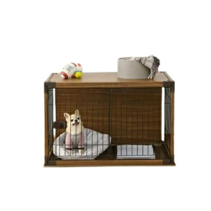 ペットゲージ PIWS-960DBR　インテリアウッディサークル 犬ケージ 犬ゲージ ペットペットケージ 犬 piws960 茶色　ブラウン　ペットサークル　犬サークル