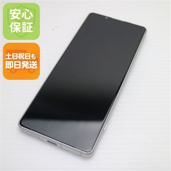 超美品 SOG09 Xperia 5 IV エクリュホワイト AU スマホ SONY 即日発送 土日祝発送OK 60