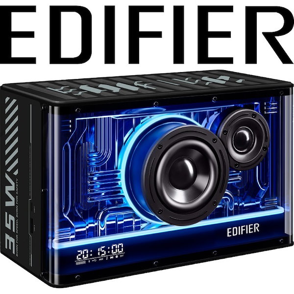 最終値下】EDIFIER エディファイア QD35 スピーカー ブラック EDIFIER