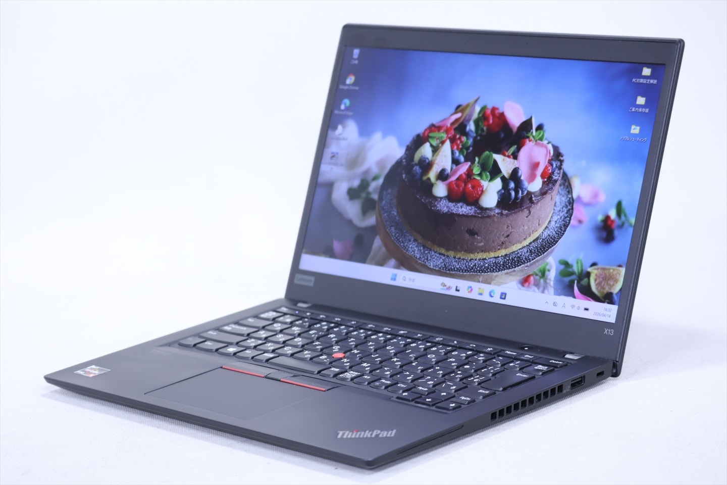 即配 良品 バッテリー良 2021年薄型Ryzen5モデル ThinkPad X13 Gen1 Ryzen5 PRO 4650U 8G 256G 13.3FHD WiFi6 Office AAA評価