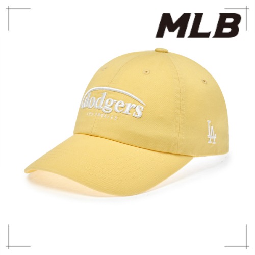 MLB公式 キャップ Jelly Unstruck Ball Cap LA (Mg.Yellow)