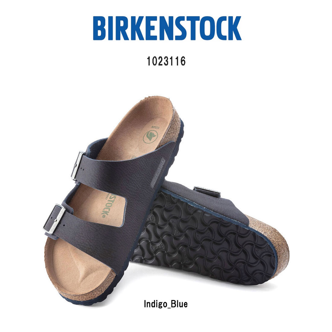 BIRKENSTOCK アリゾナ ストラップ サンダル マイクロファイバー ビーガン ユニセックス Arizona 1023116 Regular