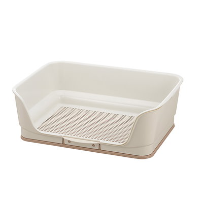 他サイト： リッチェル お掃除簡単ステップ壁付トイレ レギュラー アイボリー ペットの商品画像