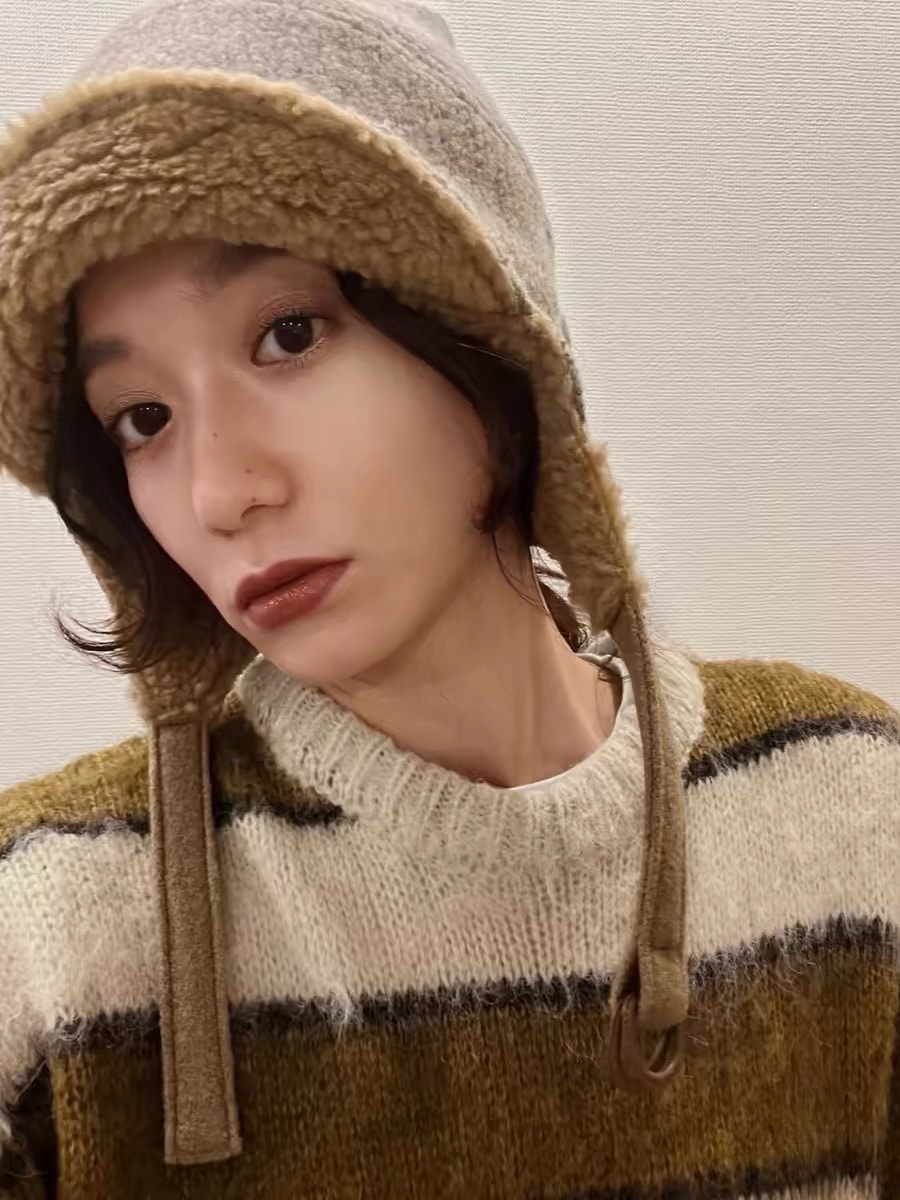 【限定セール中】CA4LA ウールパイロットキャップ レディース メンズ 耳付き ふわふわ ファー 飛行帽 フライトキャップ 帽子 耳あて 防風 防寒 アウトドア