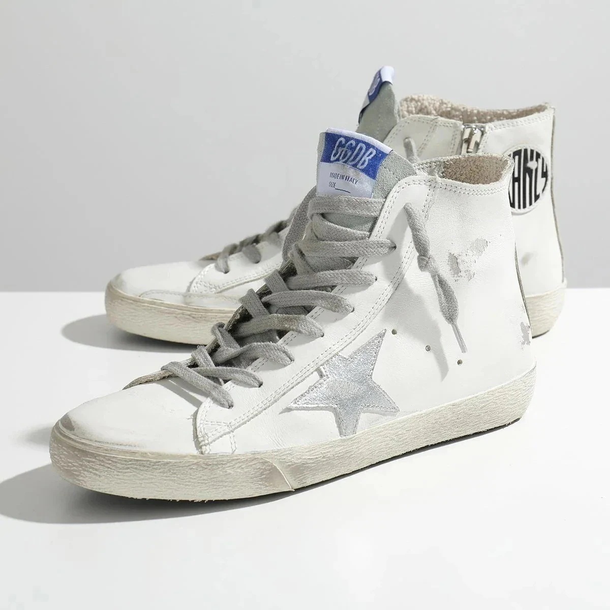 GOLDEN GOOSE ゴールデングース スニーカー FRANCY フランシー GWF00113 F000319 レディース レザー ハイカット ヴィンテージ