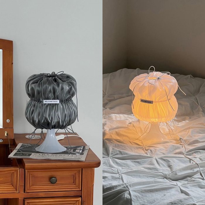 【韓国人気】MONGSHROOM LAMP(WHITE) Only Cover