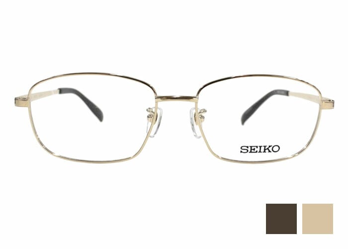 SEIKO sj9024 スクエア チタン フルリム 56size 眼鏡 日本製 軽量 大きい メンズ