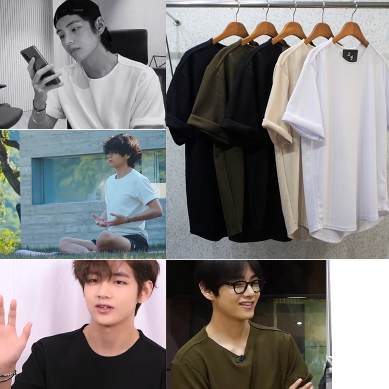 【未開封】BTS BE グッズ ロンT テテ着用 Lサイズ Qoo10] 【BTS テテ着用 / ギフト付き】 I : レディース服